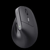 Trust mouse ergononico color negro inalambrico y recargable - 25145