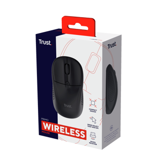 Trust mouse inalambrico color negro mate - 24794