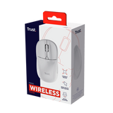 Trust mouse inalambrico color blanco - 24795