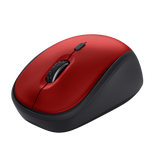 Trust mouse inalambrico eco color rojo- 24550