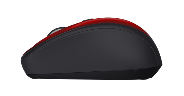 Trust mouse inalambrico eco color rojo- 24550
