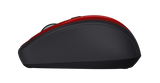 Trust mouse inalambrico eco color rojo- 24550