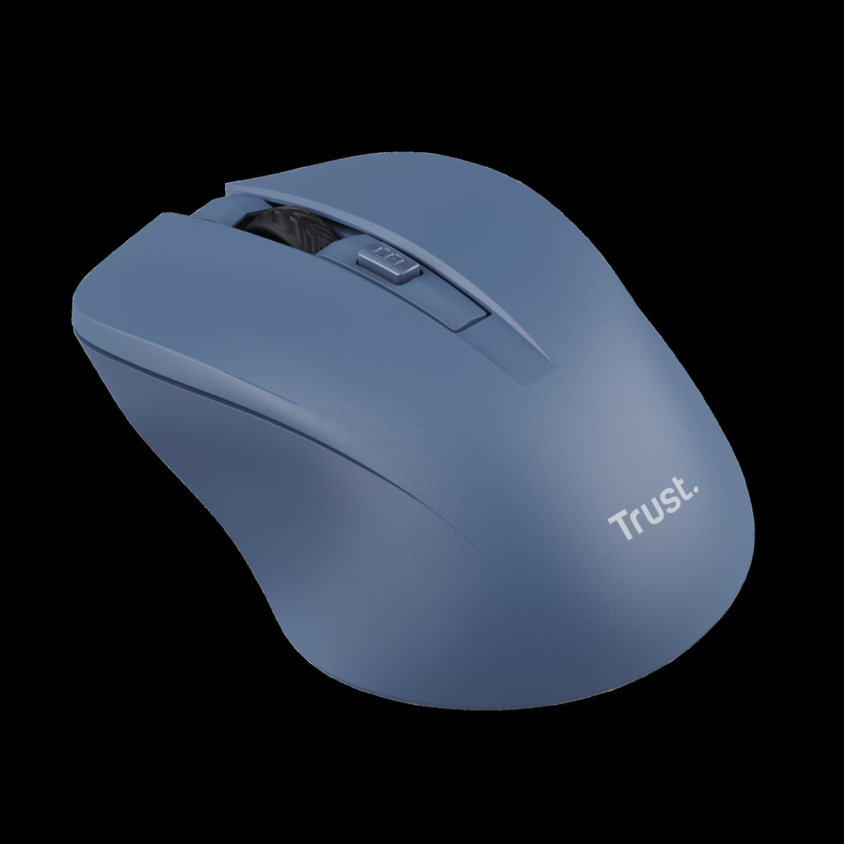 Trust mouse inalambrico eco  color azul silencioso - 25041