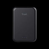 Trust banco de energia inalambrico 5000 mah color negro batería magnética iPhone 12 superior - 24877
