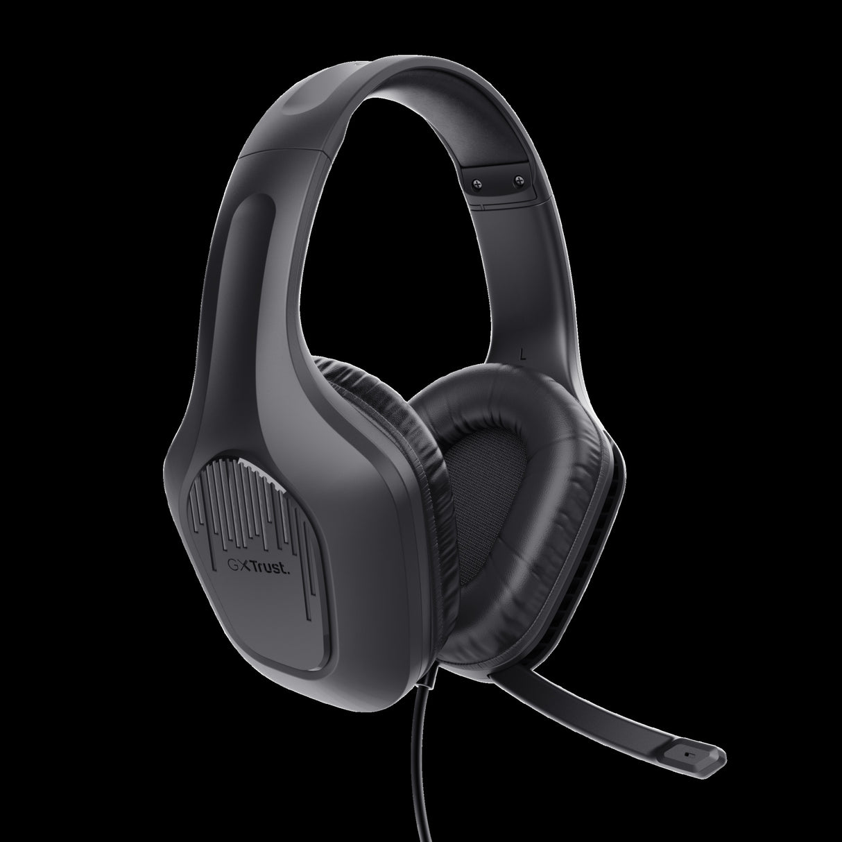 Trust audifonos alambricos gamer color negro - 24990