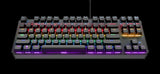 Trust teclado mecanico gamer en español iluminado - 24407