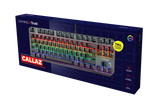 Trust teclado mecanico gamer en español iluminado - 24407