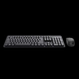 Trust combo teclado y mouse inalambrico silencioso  Ody II en ingles - 25018