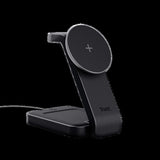 Trust soporte Viro de carga magnetico inalambrico 3 en 1 para iPhone, Apple Watch y AirPods - 25464