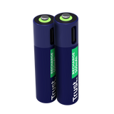 Trust pilas AAA recargables en USB-C azul - 25585