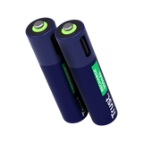 Trust pilas AAA recargables en USB-C azul - 25585