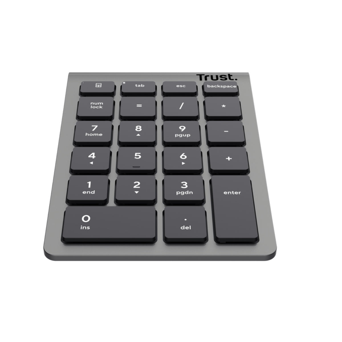 Trust teclado numerico inalambrico plata - 25709