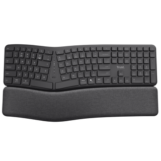 Trust keyra teclado inalambrico multidispositivo ergonomico ES - 25704