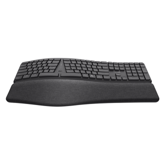 Trust keyra teclado inalambrico multidispositivo ergonomico US - 25459