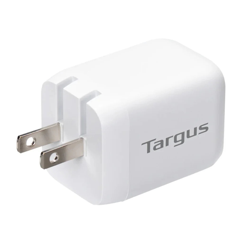 Targus cargador multi port GaN de pared 65W blanco -  APA11606TT
