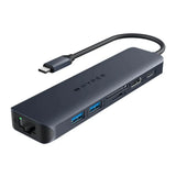 Targus  hub hiper 7-Port USB-C azul noche - HD4003GL
