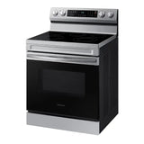 Estufa Electrica 30" 5 Quemadores Convección Por Ventilador Silver Wifi