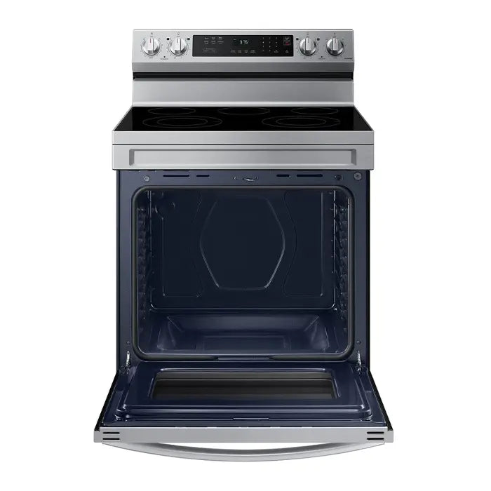 Estufa Electrica 30" 5 Quemadores Wifi Silver