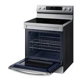 Estufa Electrica 30" 5 Quemadores Convección Por Ventilador Silver Wifi