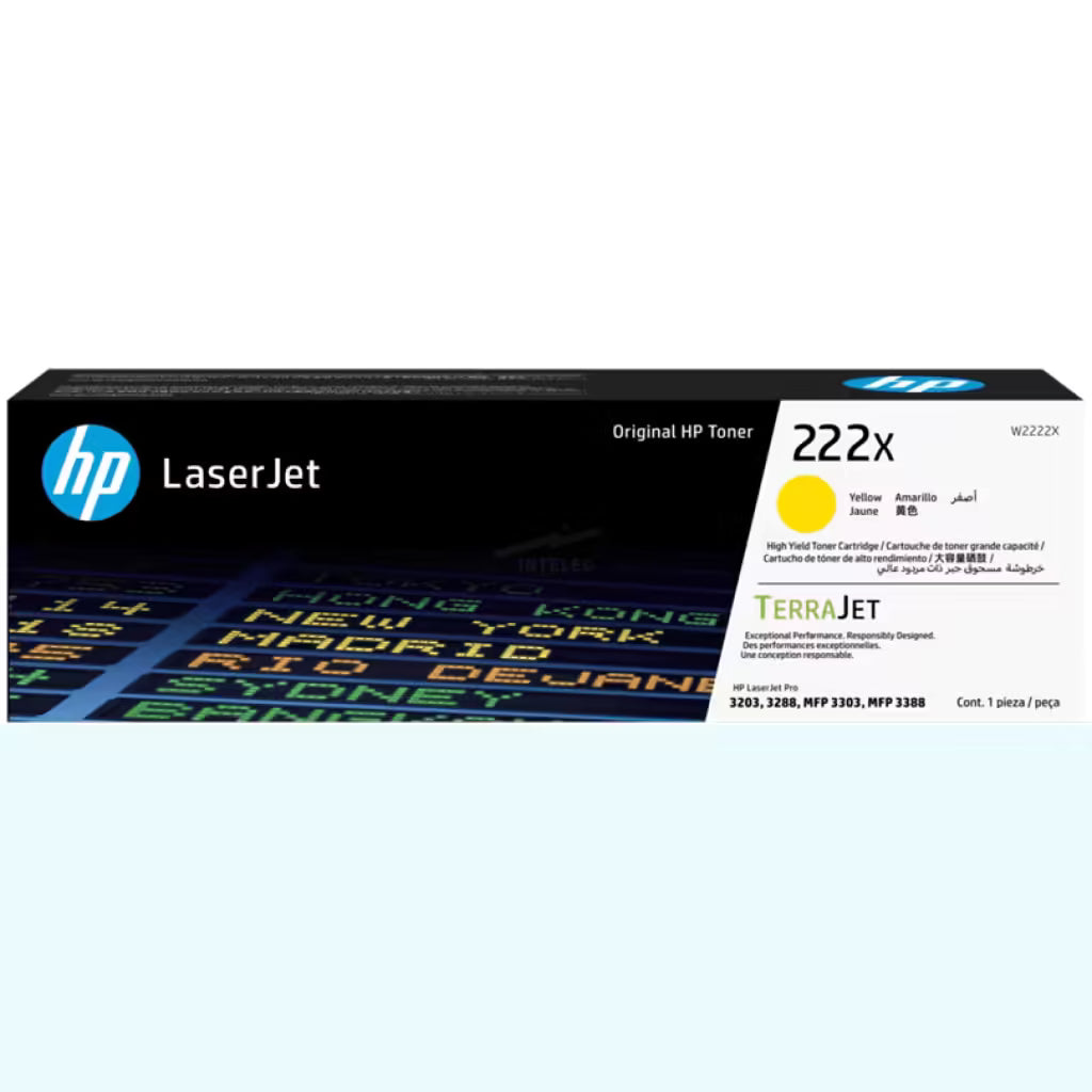 HP toner amarillo 222X W2222X