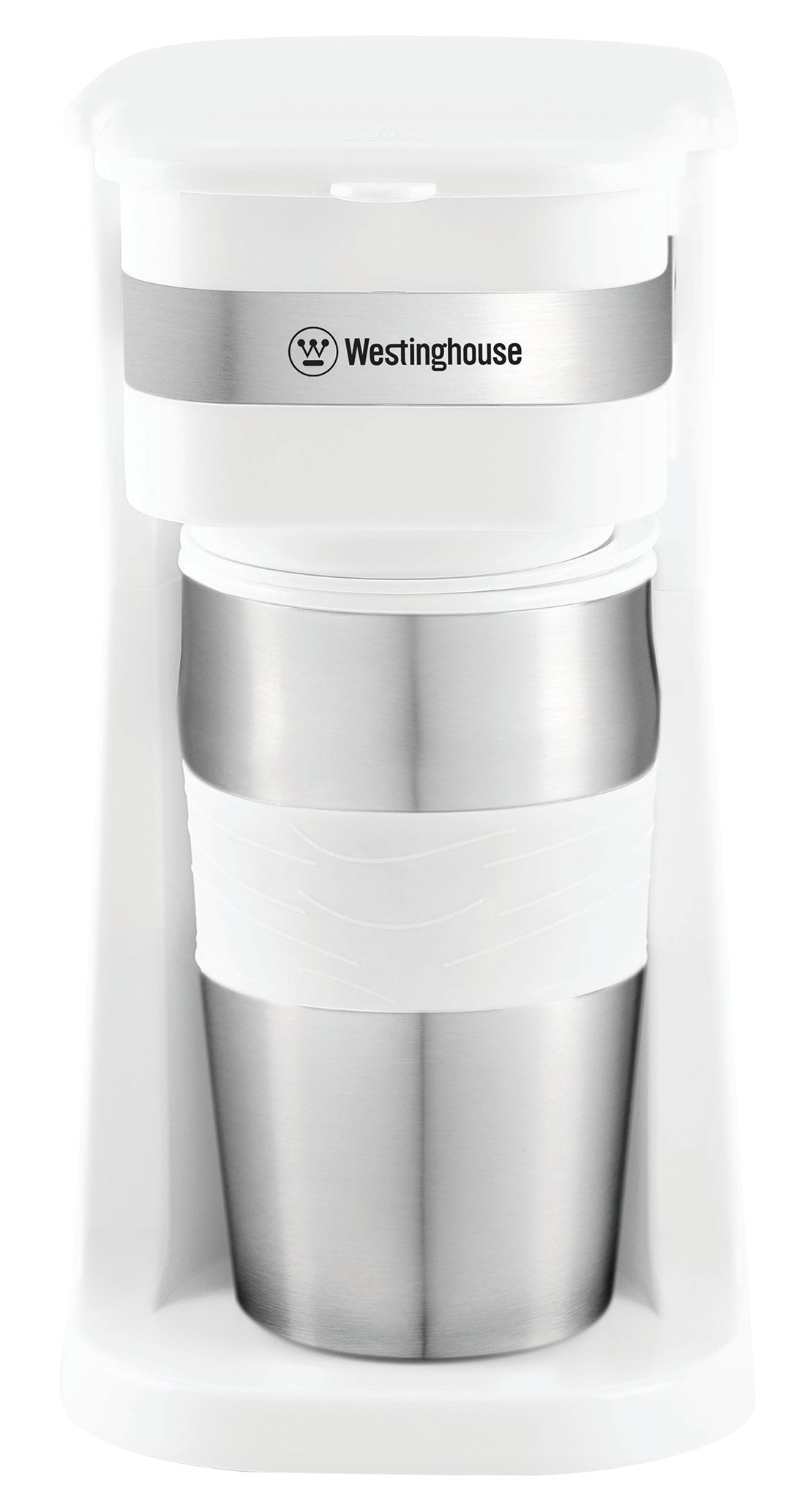 Westinghouse cafetera individual con mug térmico blanca -WKCMGO11WH