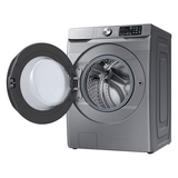 Lavadora 22 kg Frontal Load super velocidad plateada