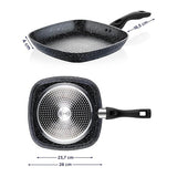 Westinghouse sarten tipo grill marmol negro 28cm WCFP0009G28MBB