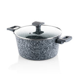 Westinghouse cacerola con tapa granito gris 24cm WCCC0070024GGY