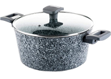 Westinghouse cacerola con tapa granito gris 24cm WCCC0070024GGY