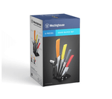 Westinghouse juego de bloques de cuchillos de ceramica mango colorido de agarre suave - WCKFS0001006