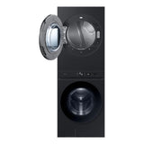 Torre de Lavado Bespoke 22 kg A Gas con Laundry Hub de gran capacidad Negro