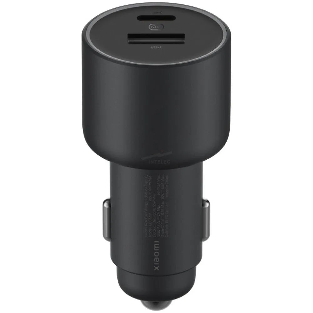 Cargador para carro Xiaomi 67W  (USB-A + Type-C) 43907
