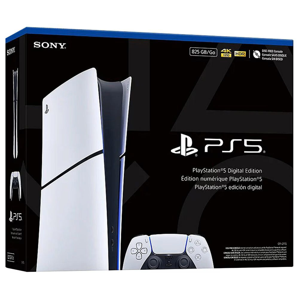 Consola Sony PlayStation 5 (PS5) Slim Digital Core 825GB