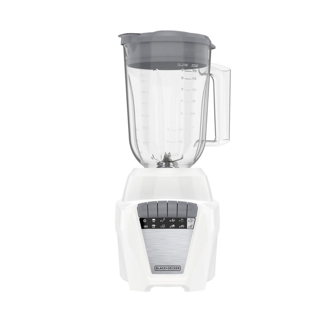 Black+Decker licuadora ice crush 700W-Vaso Plast- Blanca - BL0877-1WDLA
