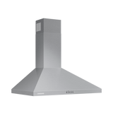Campana 30" 200 CFM 2 velocidades luces LED 53 dBA Silver