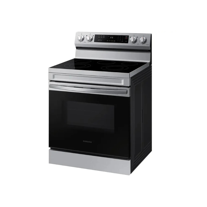 Estufa Electrica 30" 5 Quemadores Plancha De Aluminio Plateado Wifi