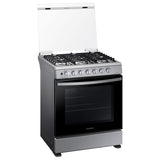 Estufa Gas 30" 6 Quemadores  Plateado