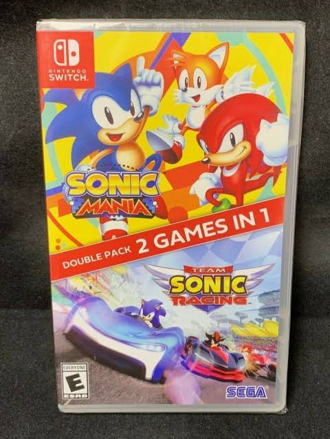 Videojuego Nintendo Switch Sonic Mania + Team Sonic Racing Double Pack