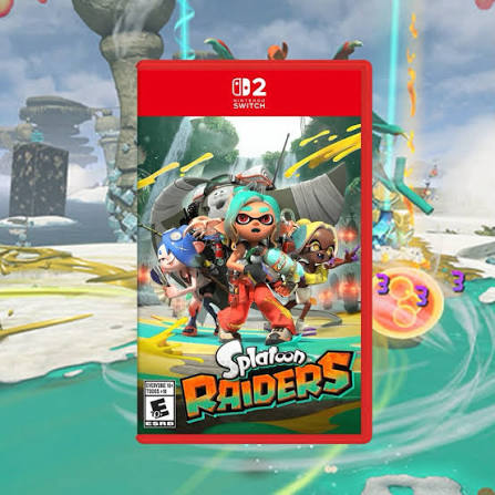 Videojuego Nintendo Switch 2 Splatoon Raiders