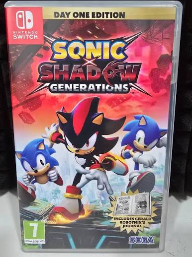 Videojuego Nintendo Switch 2 Sonic X Shadow Generations