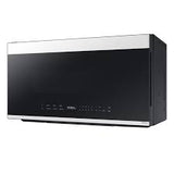 Microwave OTR 2.1 Cu. Ft. Bespoke In White Glass/ Empotrable WIFI