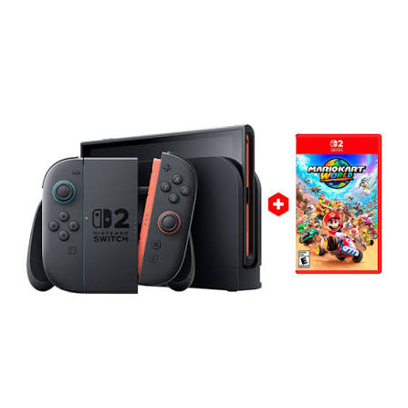 Consola Nintendo Switch 2 + Mario Kart Bundle (US Specs) Negro