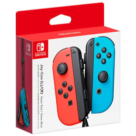 Control Nintendo Switch Joy-Con L/R Neon Red/Blue HAC-A-JAEAA