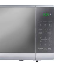 Midea microondas 0.7Pc puerta acabado espejo gabinete Gris-B MMDF07S2MG-CA