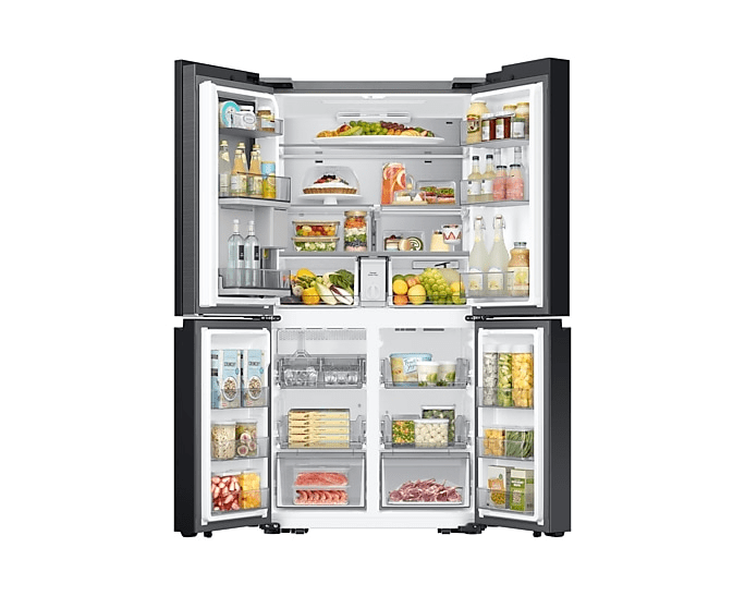 Refrigerador de puerta francesa estilo T a medida con centro de bebidas 23" WIFI