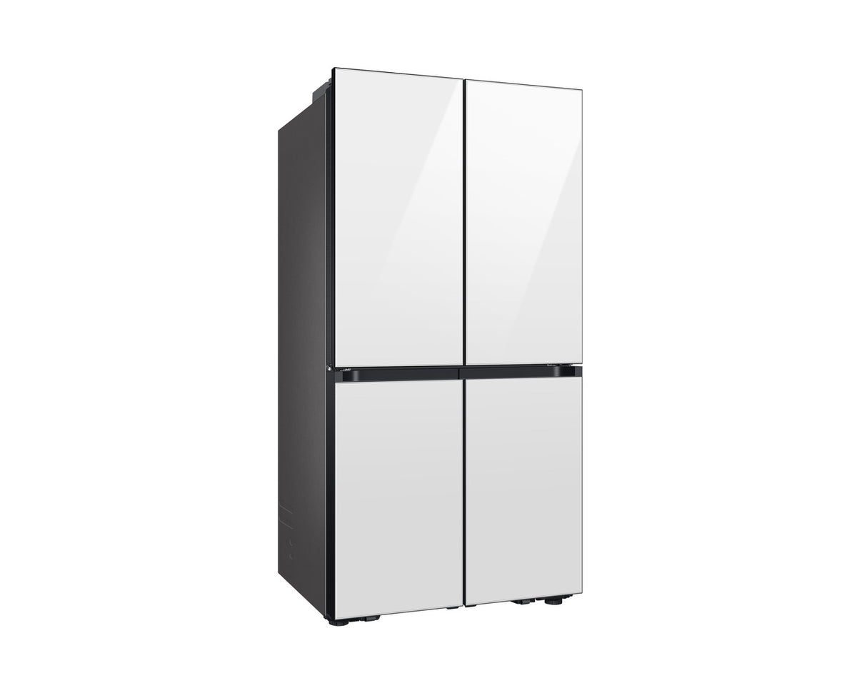 Refrigerador de puerta francesa estilo T a medida con centro de bebidas 29" Blanca WIFI