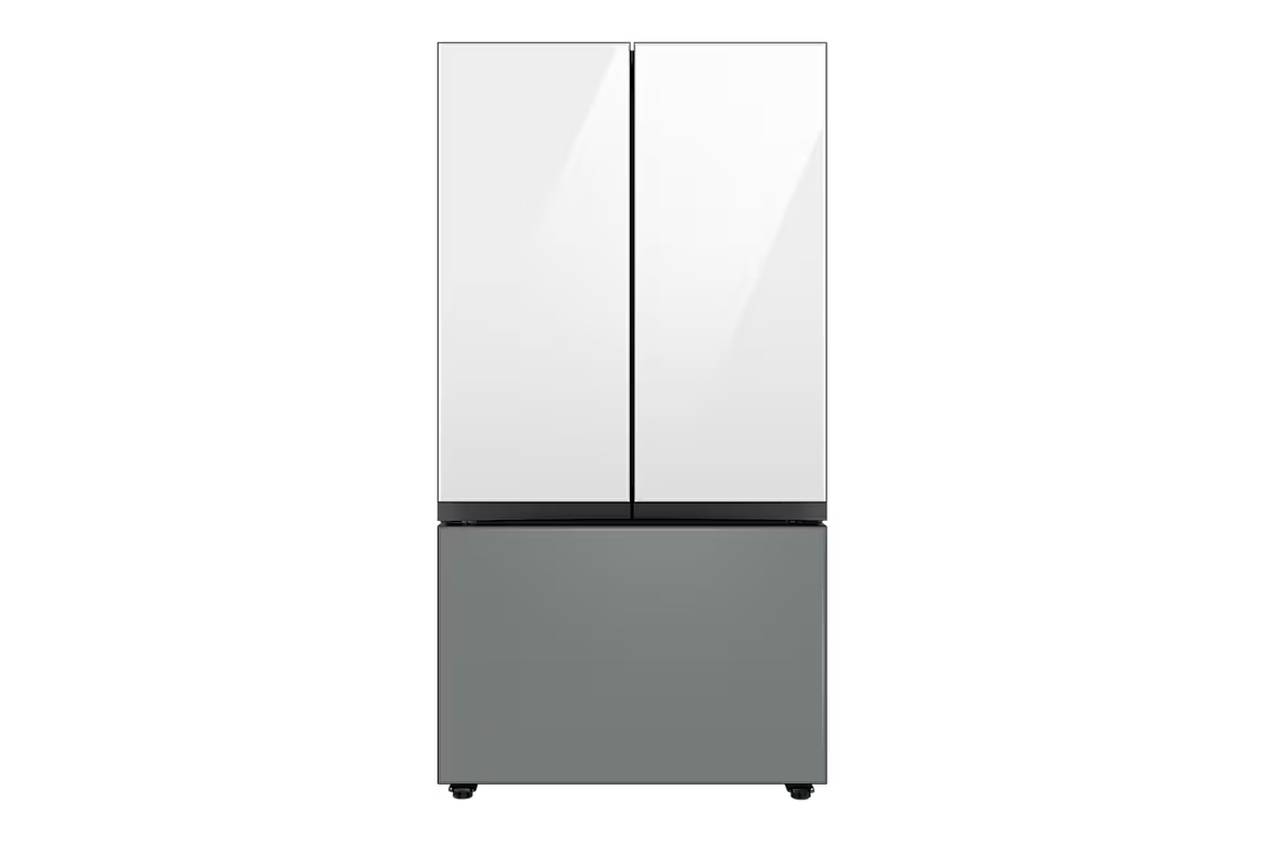 Refrigerador Bespoke 24 Pies 3 Door Fdr Twin Cooling Blanco/Gris