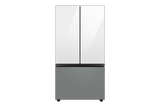 Refrigerador Bespoke 24 Pies 3 Door Fdr Twin Cooling Blanco/Gris