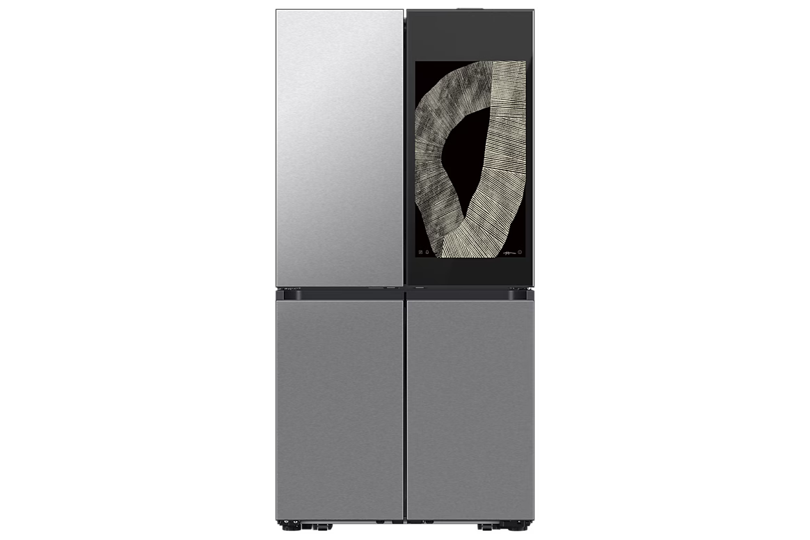 Refrigerador Bespoke 29 Pies 4 Door Family Hub 32" Screen Ai Beverage Center Plateado WIFI