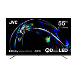 JVC televisor 55" Qled -UHD 4K Google TV  - LT-55KM958